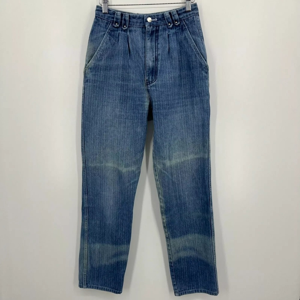 Union Bay Jeans‎ Women's Juniors 11 Blue Vtg Y2K High Rise Straight Distressed